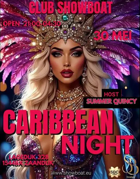Club Showboat — Caribbean Night (30 mei 2026)