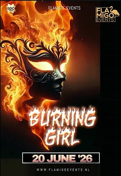 Flamigo Events — Burning Girl (20 juni 2026)