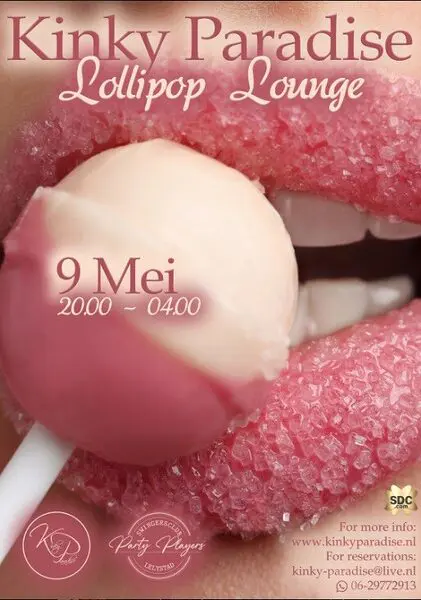 Kinky Paradise — Lollipop Lounge (9 mei 2026)